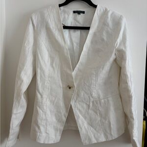 Vintage 100% linen blazer